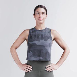 NOBULL W's Muscle Tank (Camo) Size XS